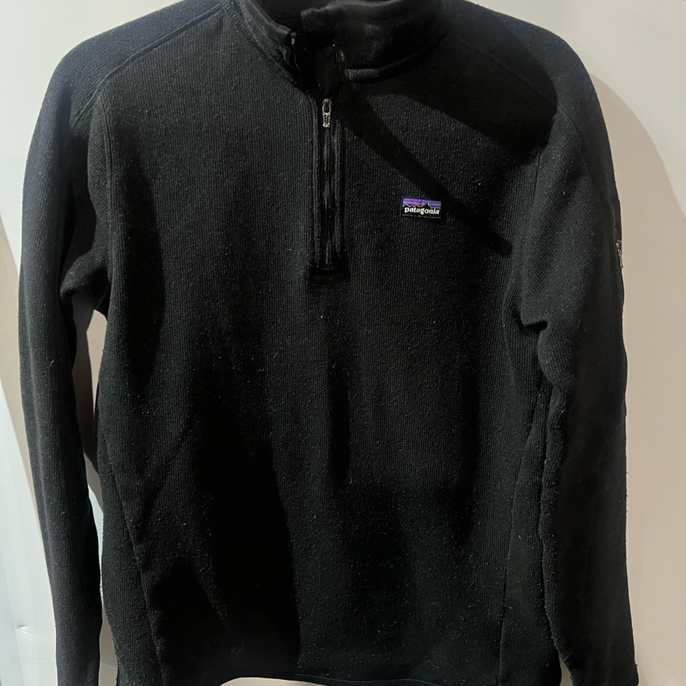 Patagonia Black Women's Quarter-Zip Pullover